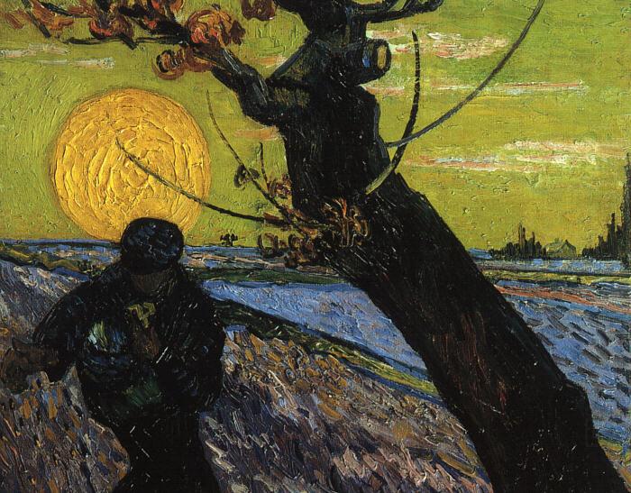 Vincent Van Gogh The Sower china oil painting image